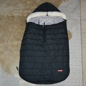 Skip Hop Black Stroller Footmuff Cold Weather Bunting Bag